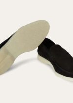 Pantofi Loro Piana Summer Walk Black - imagine 3