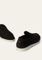 Pantofi Loro Piana Summer Walk Black - imagine 2