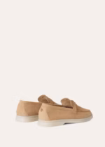Pantofi Loro Piana Summer Charms Walk Suede Cashmere - imagine 4