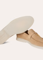 Pantofi Loro Piana Summer Charms Walk Suede Cashmere - imagine 3