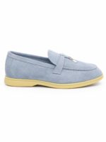 Pantofi Loro Piana Summer Charms Walk Sky Blue