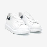 Alexander McQueen Oversized Sneaker White/Grey, vedere din față