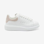 Alexander McQueen Oversized Sneaker White/Patchouli, profil spre dreapta