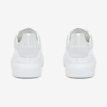 Alexander McQueen Oversized Sneaker White/Silver, vedere din spate