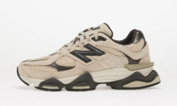 New Balance 9060 Timberwolf Black Cement – vedere laterală