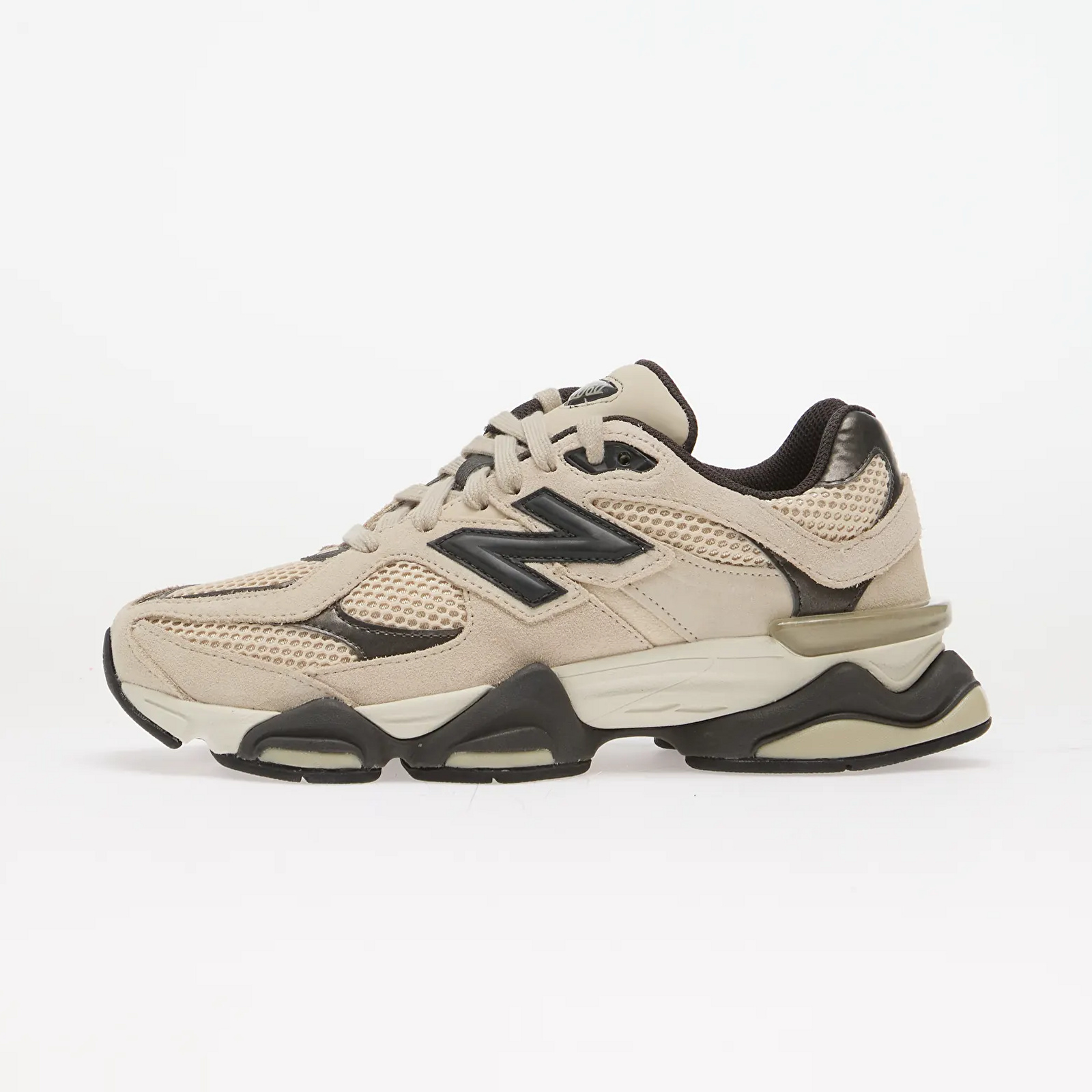 New Balance 9060 Timberwolf Black Cement – vedere laterală