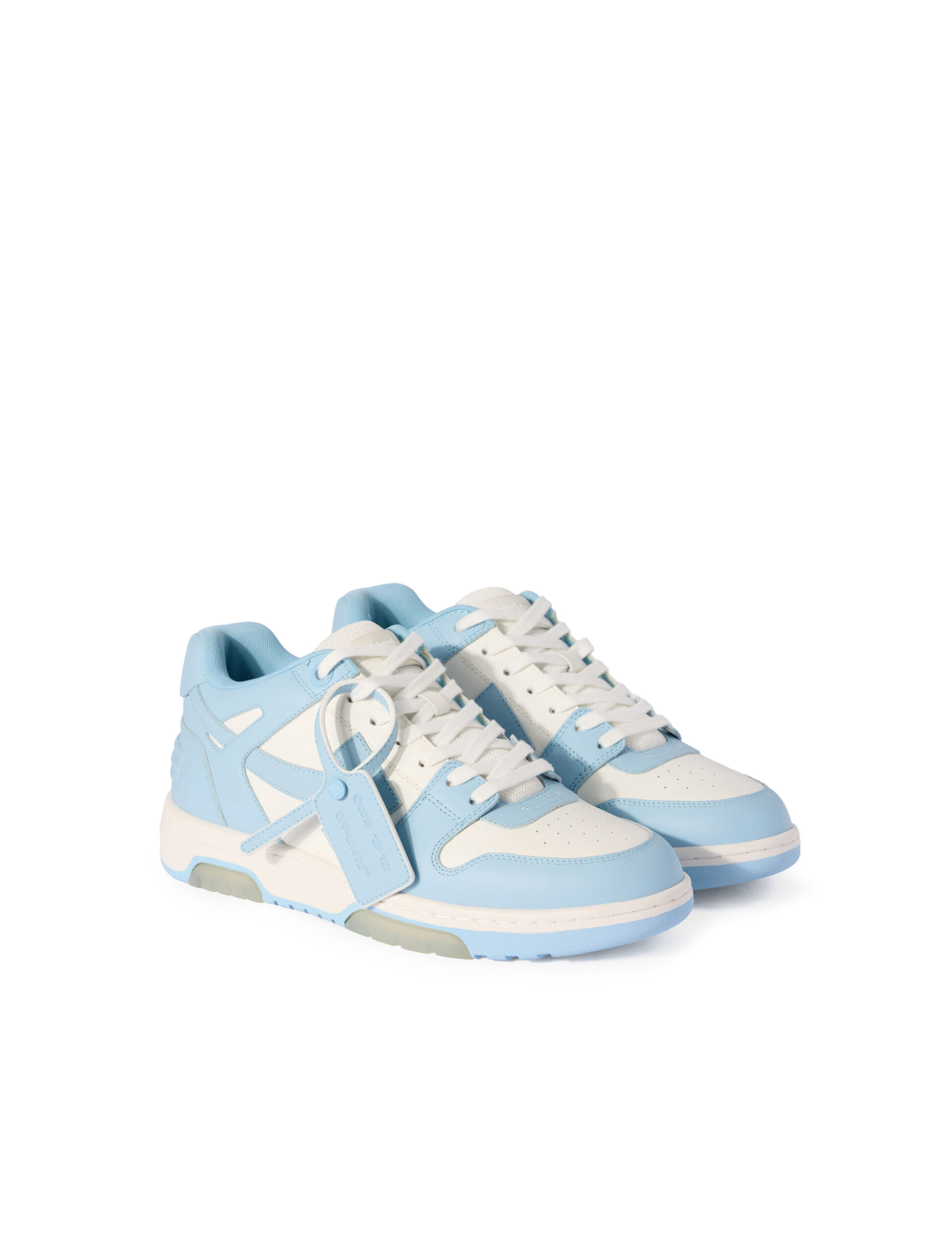 Off-White Out Of Office White / Light Blue - pereche, trei sferturi din față