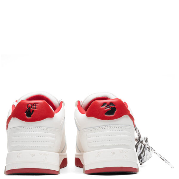 Off-White Out Of Office White / Red - pereche, vedere din spate