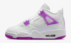 Air Jordan 4 Hyper Violet - vedere laterală