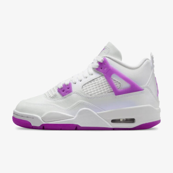 Air Jordan 4 Hyper Violet - vedere laterală