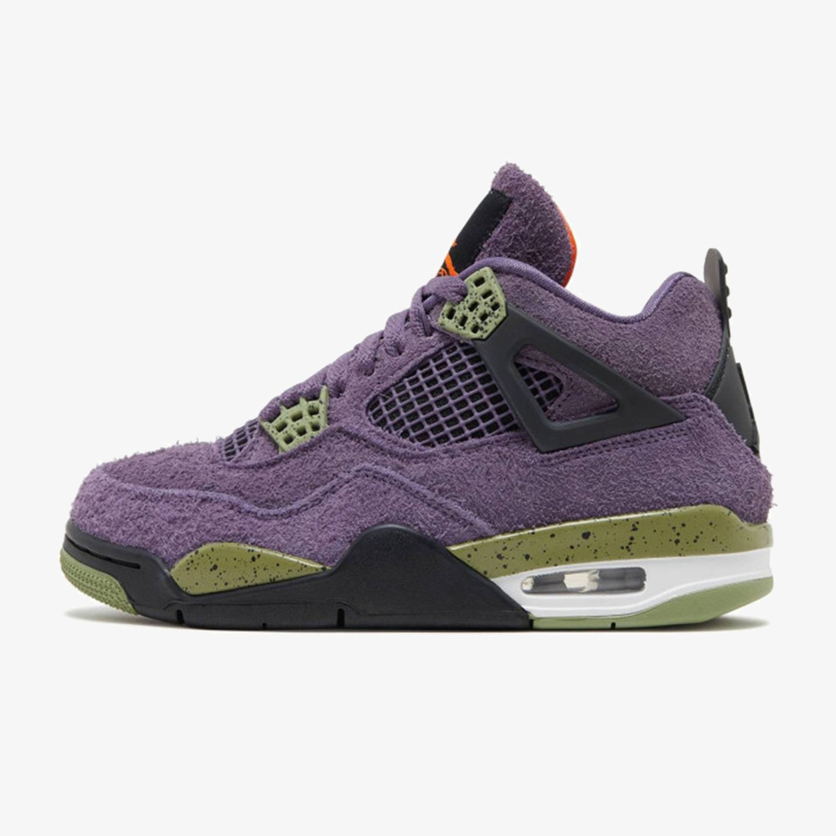 Air Jordan 4 Retro "Canyon Purple" - vedere laterală