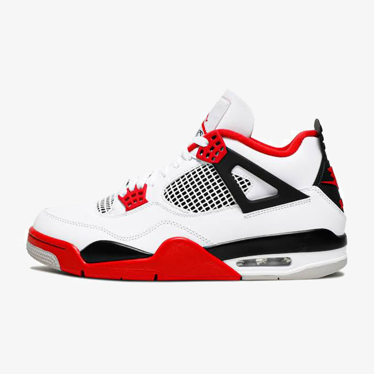 Air Jordan 4 Retro Red Cement - vedere laterală