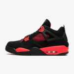 Air Jordan 4 Retro Red Thunder - vedere laterală