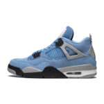 Air Jordan 4 Retro University Blue - vedere laterală