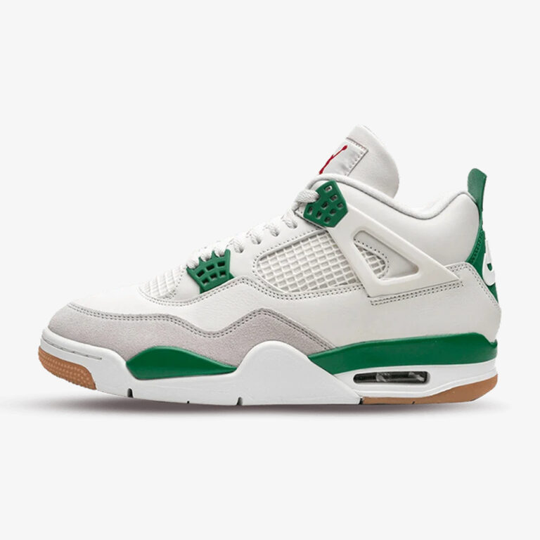 Air Jordan 4 SB Pine Green - vedere laterală
