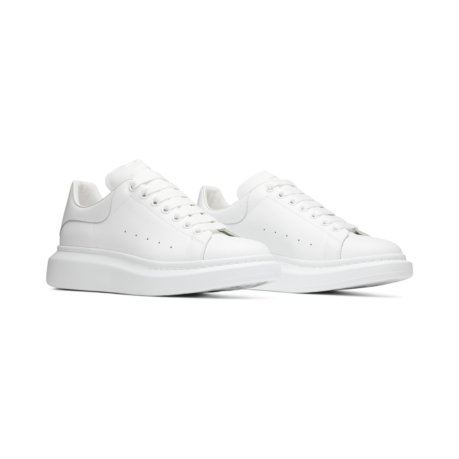 Alexander McQueen Oversized Sneaker White, pereche, vedere din față