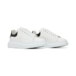 Alexander McQueen Oversized Sneaker White/Black, pereche, vedere din față