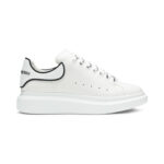 Alexander McQueen Oversized White Lace Up, profil lateral spre dreapta